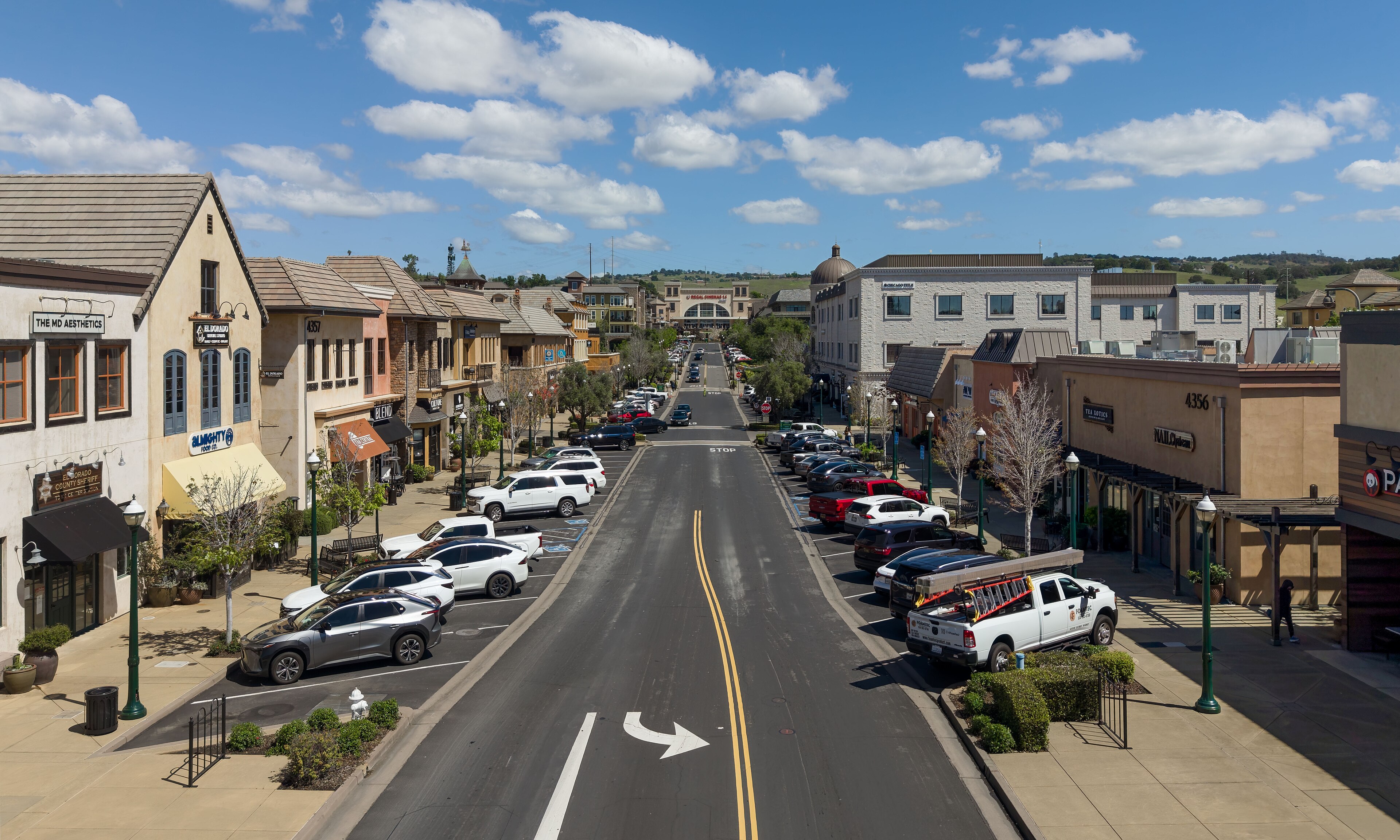 HVAC service in El Dorado Hills CA — Serrano area executive home with foothill backdrop